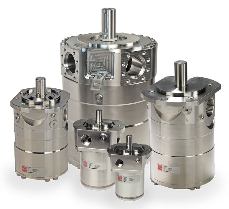 image of Danfoss’ PAHT, PAHT G and APP series of high pressure water pumps